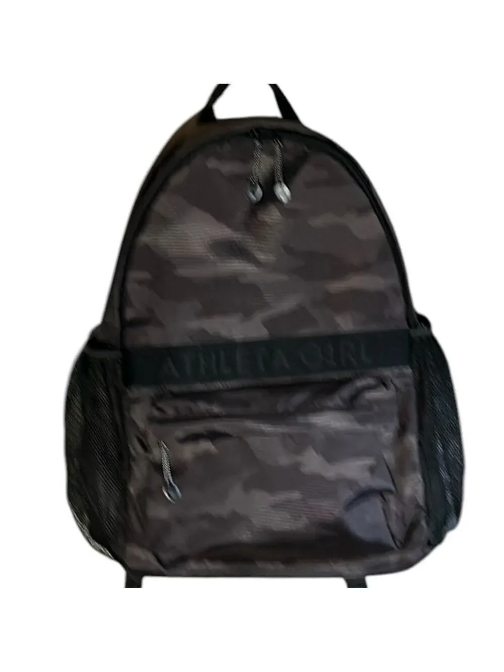 Athleta Girl Dream Crazy Big Limitless Backpack School Gray Camo